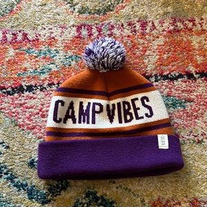 Poler Oregon unisex camp vibes beanie purple
